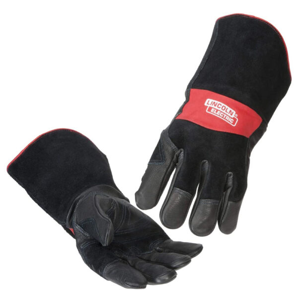 Lincoln Electric | Premium Leather MIG Stick Welding Gloves | Heat ...